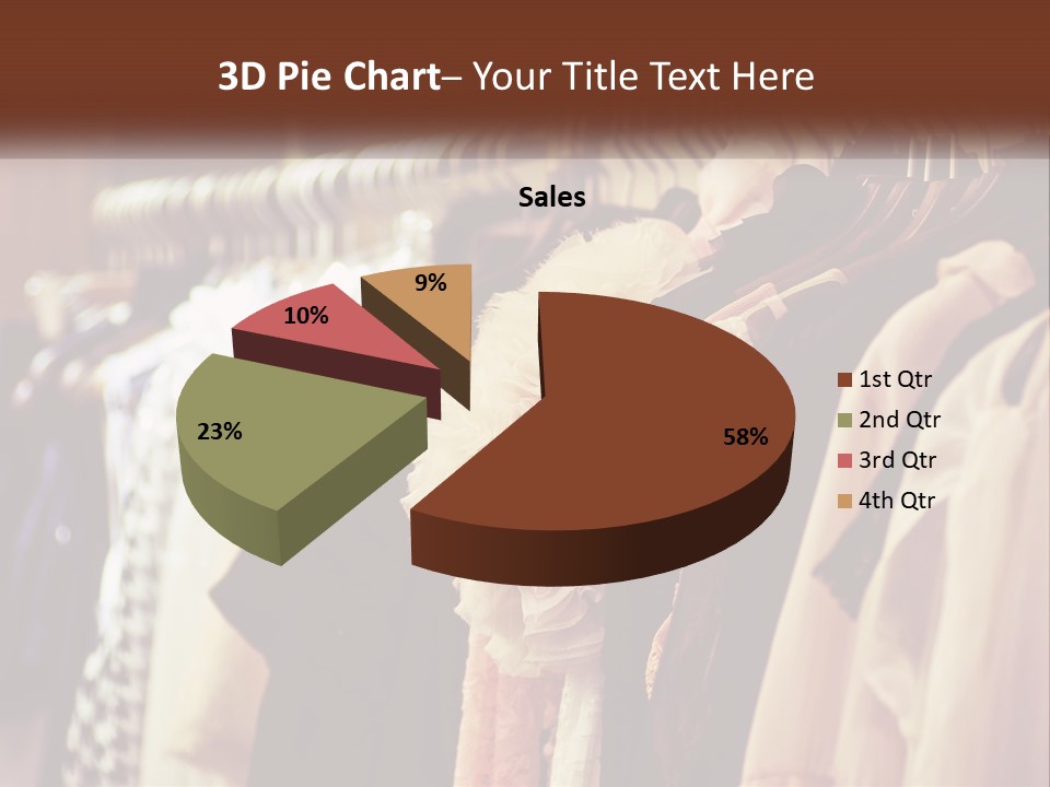 Women's Dressing Room PowerPoint Template