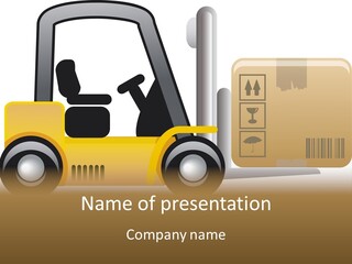 Delivery Of Goods PowerPoint Template