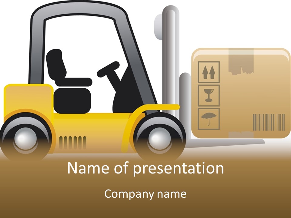 Delivery Of Goods PowerPoint Template