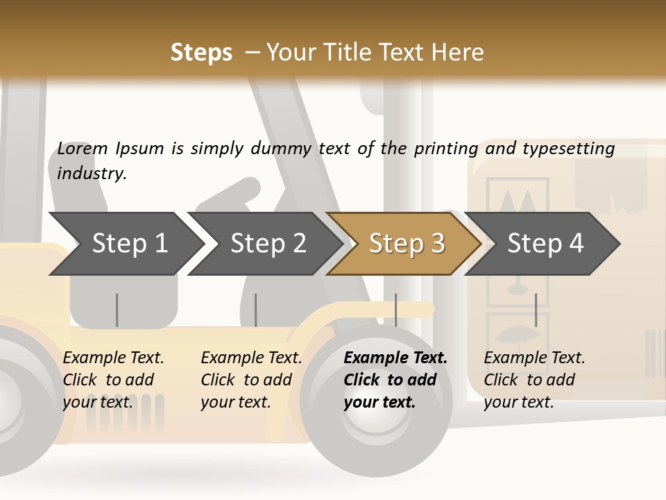 Delivery Of Goods PowerPoint Template