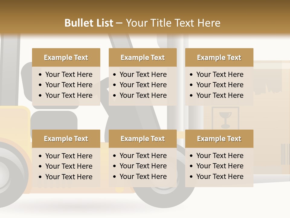 Delivery Of Goods PowerPoint Template