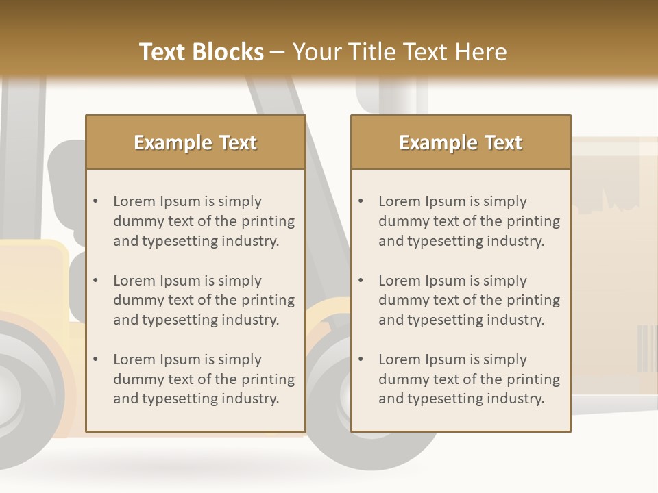 Delivery Of Goods PowerPoint Template