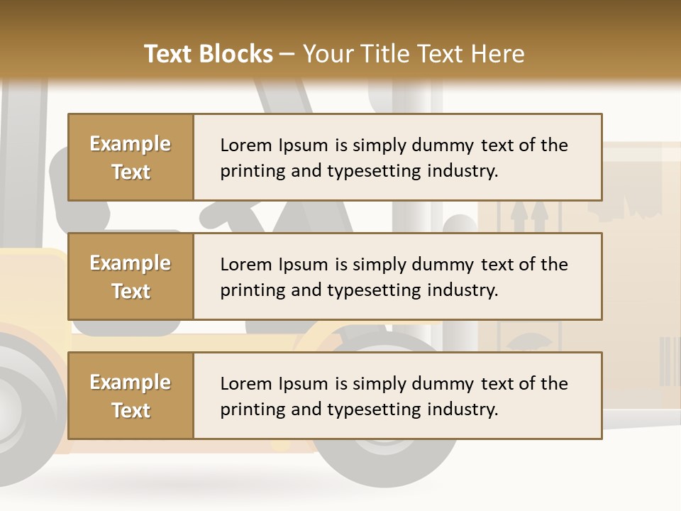 Delivery Of Goods PowerPoint Template