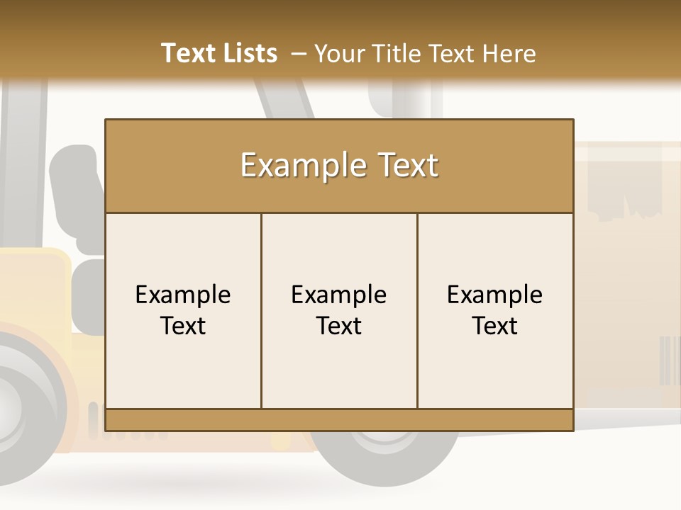 Delivery Of Goods PowerPoint Template