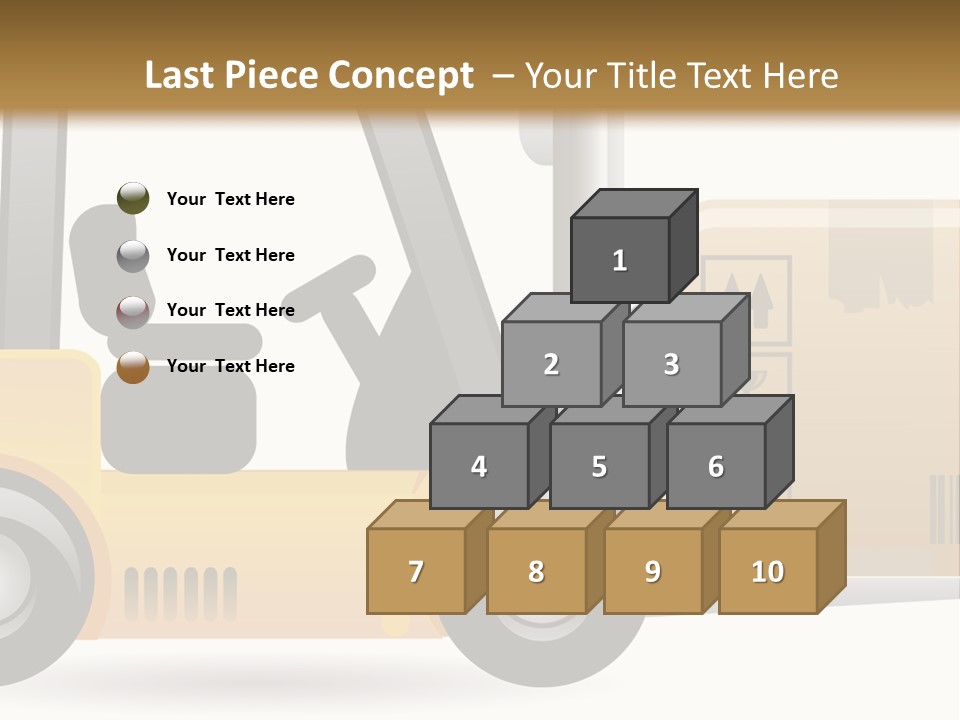 Delivery Of Goods PowerPoint Template