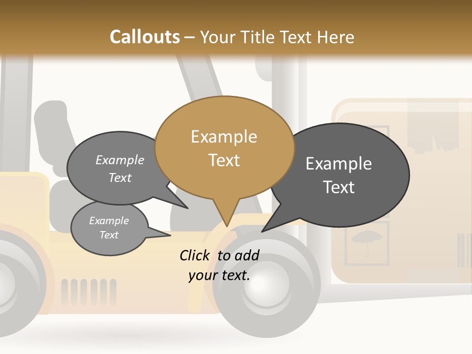 Delivery Of Goods PowerPoint Template