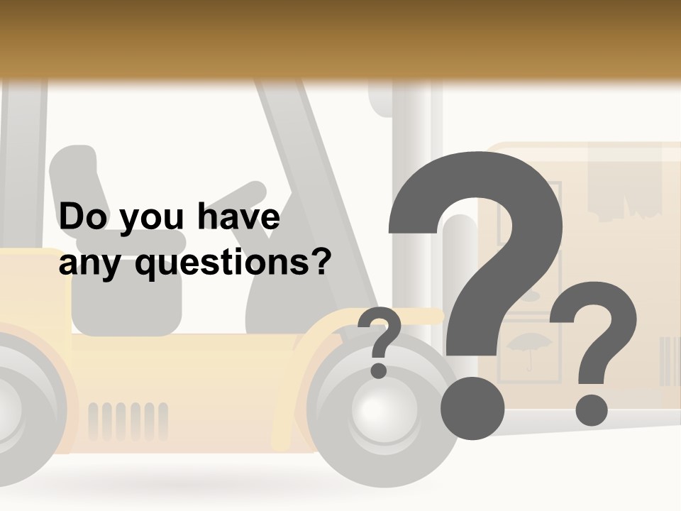 Delivery Of Goods PowerPoint Template