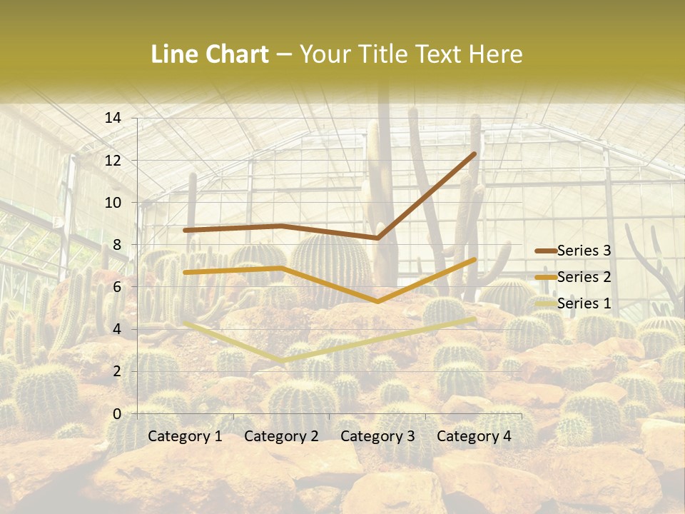 Greenhouse Cacti PowerPoint Template