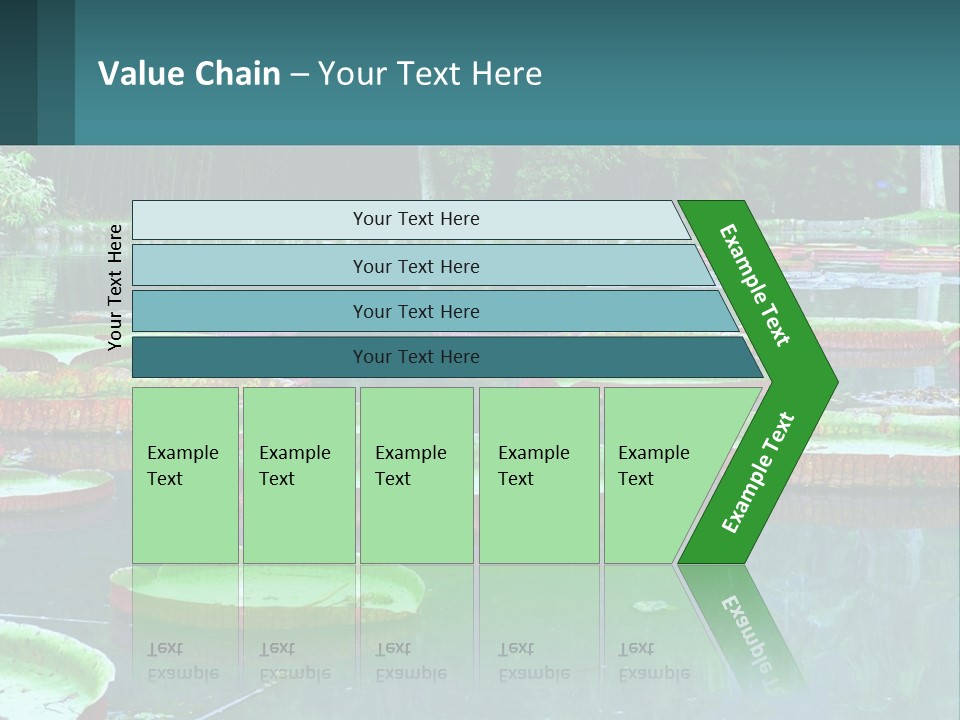Lake In The Park PowerPoint Template