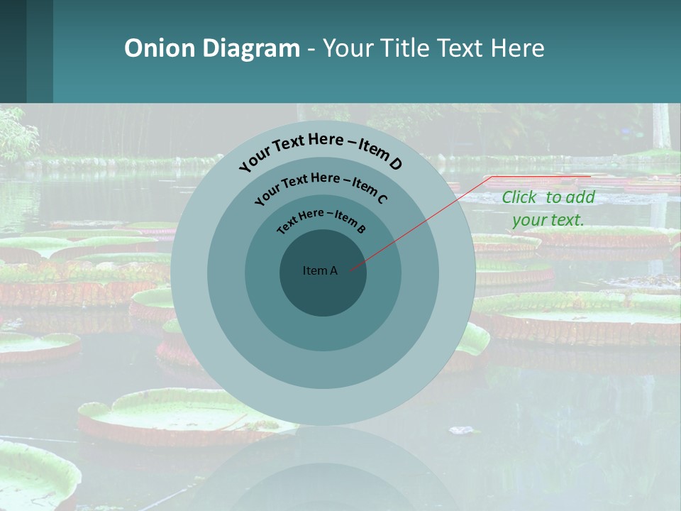 Lake In The Park PowerPoint Template