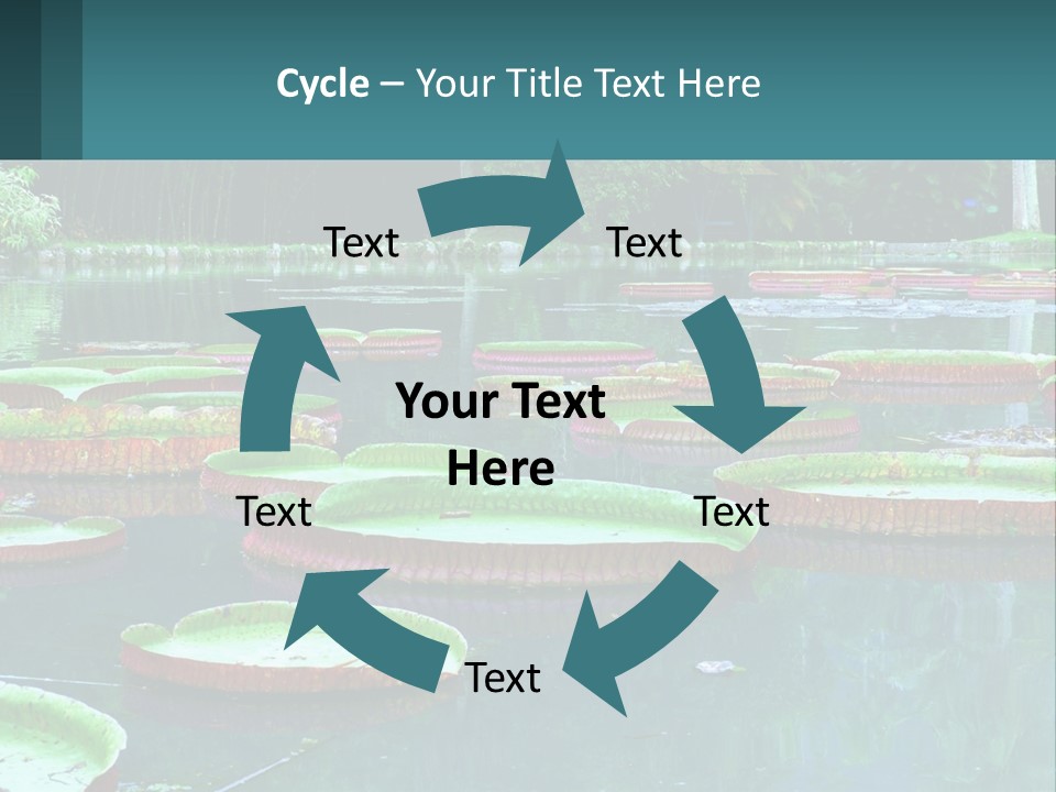 Lake In The Park PowerPoint Template