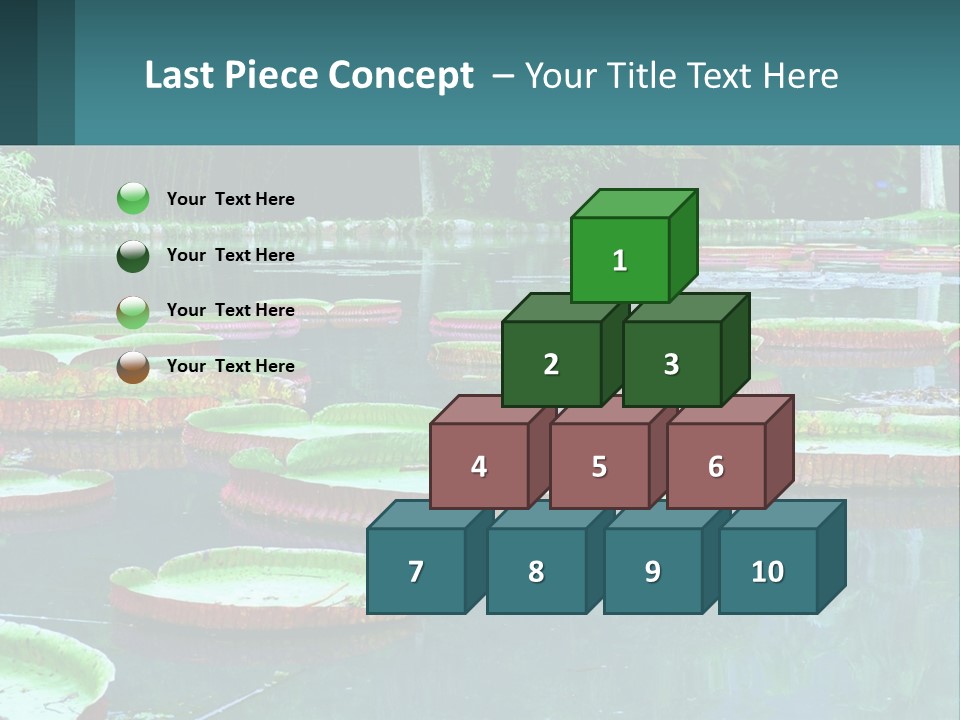 Lake In The Park PowerPoint Template