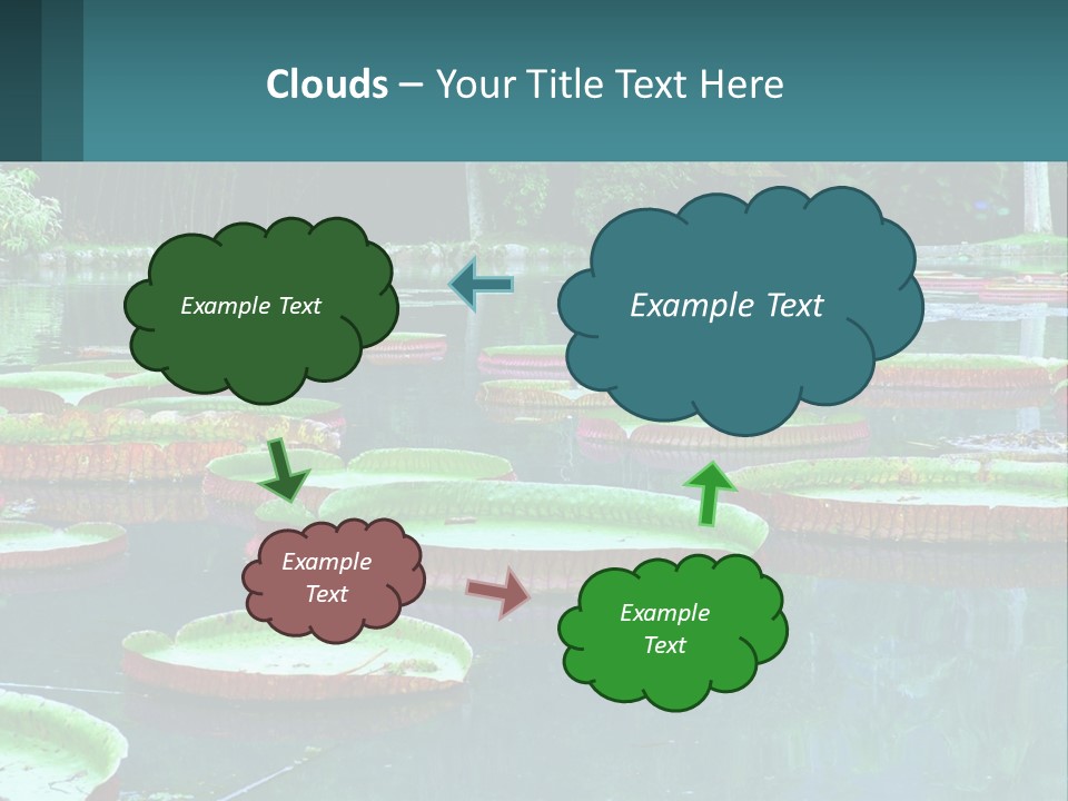 Lake In The Park PowerPoint Template