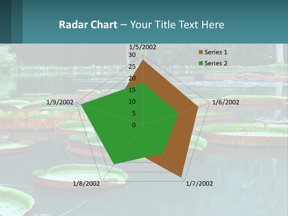 Lake In The Park PowerPoint Template