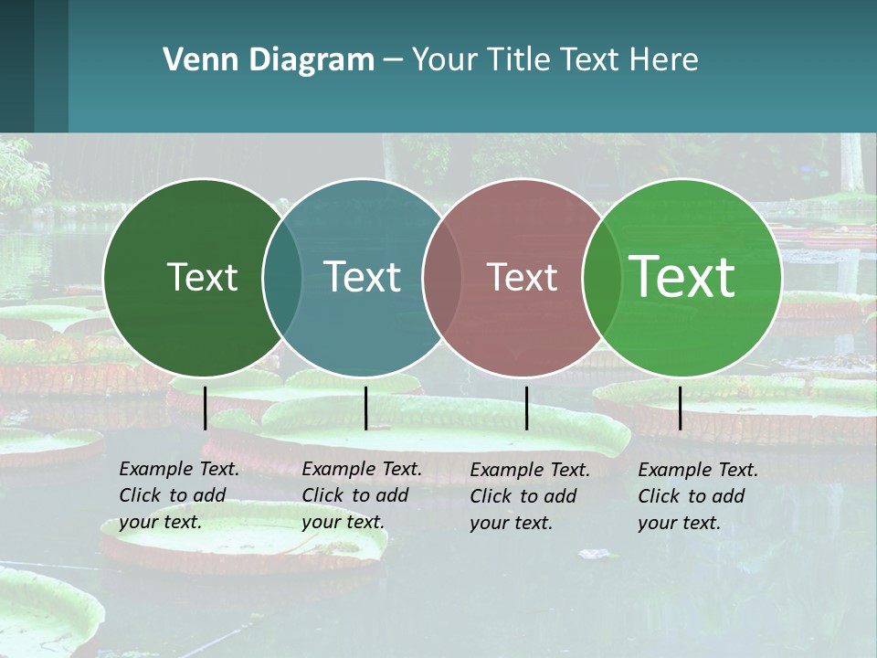 Lake In The Park PowerPoint Template