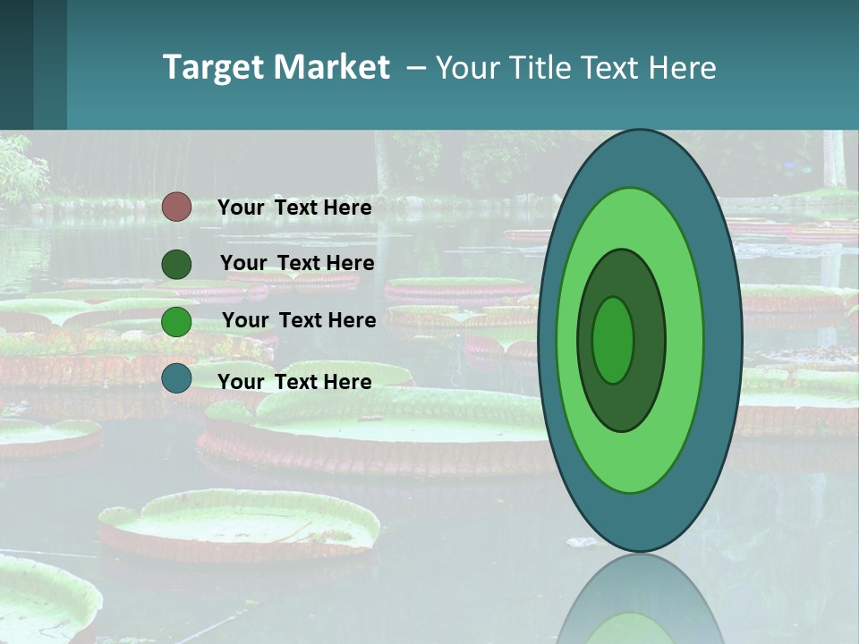 Lake In The Park PowerPoint Template