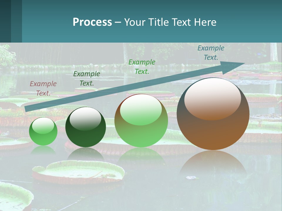 Lake In The Park PowerPoint Template