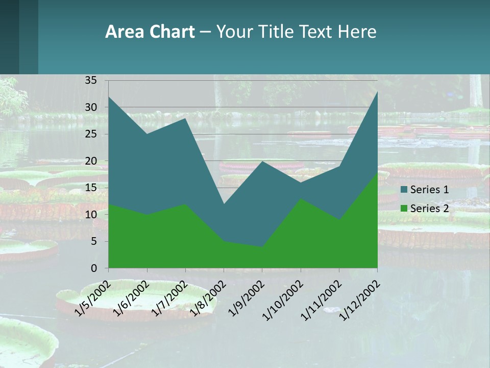 Lake In The Park PowerPoint Template