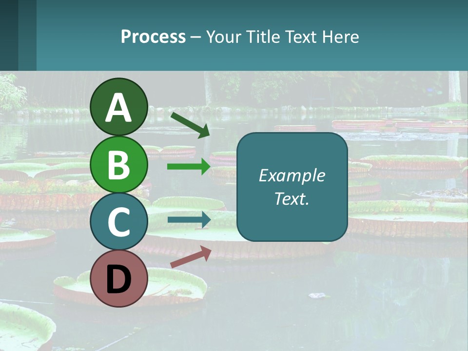 Lake In The Park PowerPoint Template