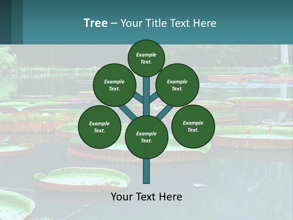 Lake In The Park PowerPoint Template