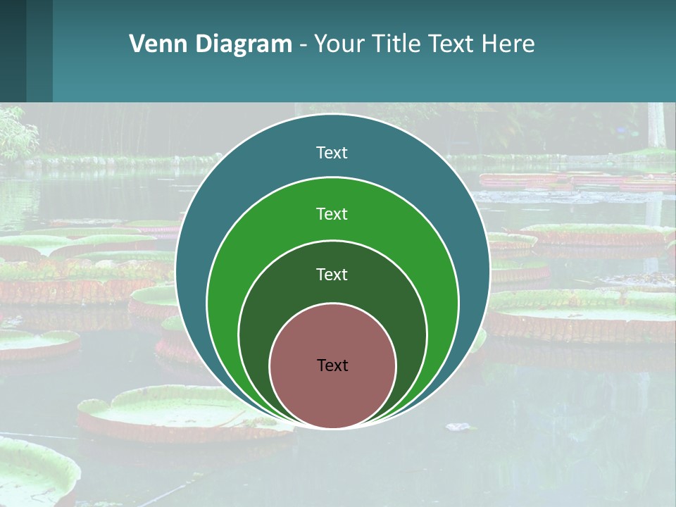 Lake In The Park PowerPoint Template