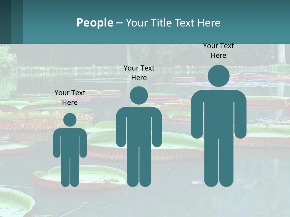 Lake In The Park PowerPoint Template