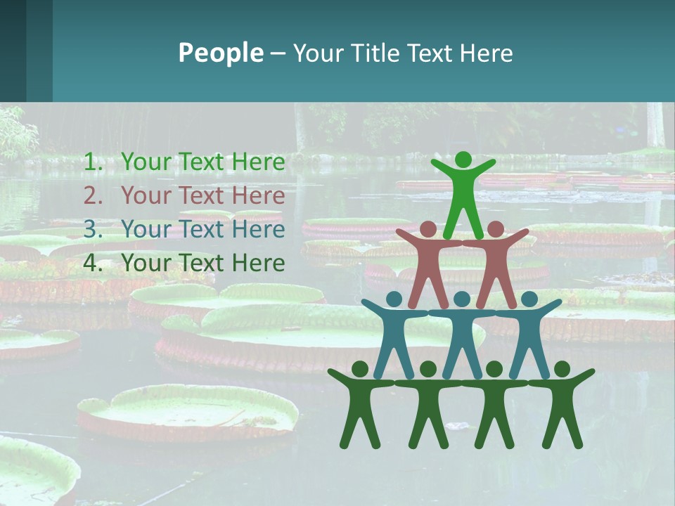 Lake In The Park PowerPoint Template