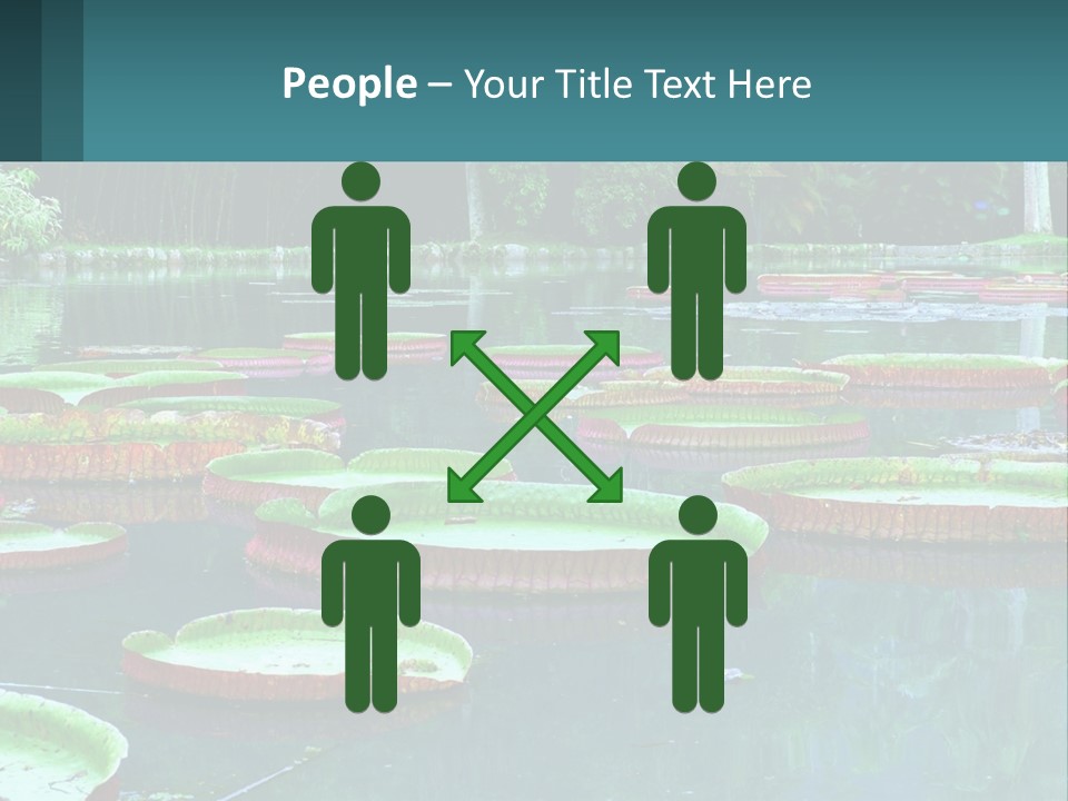 Lake In The Park PowerPoint Template