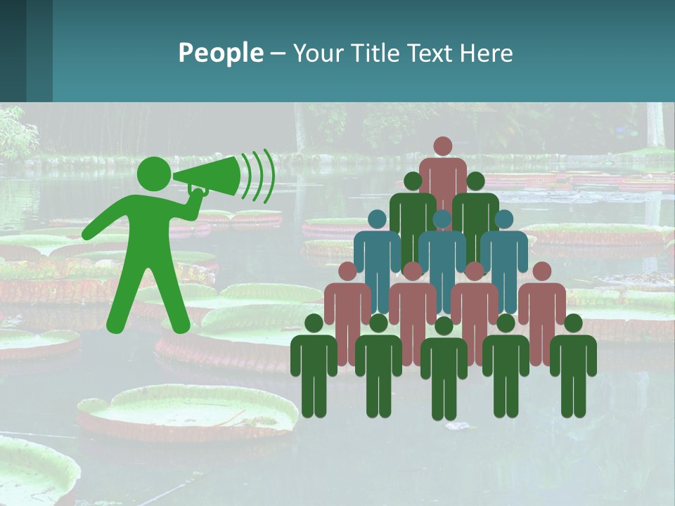 Lake In The Park PowerPoint Template