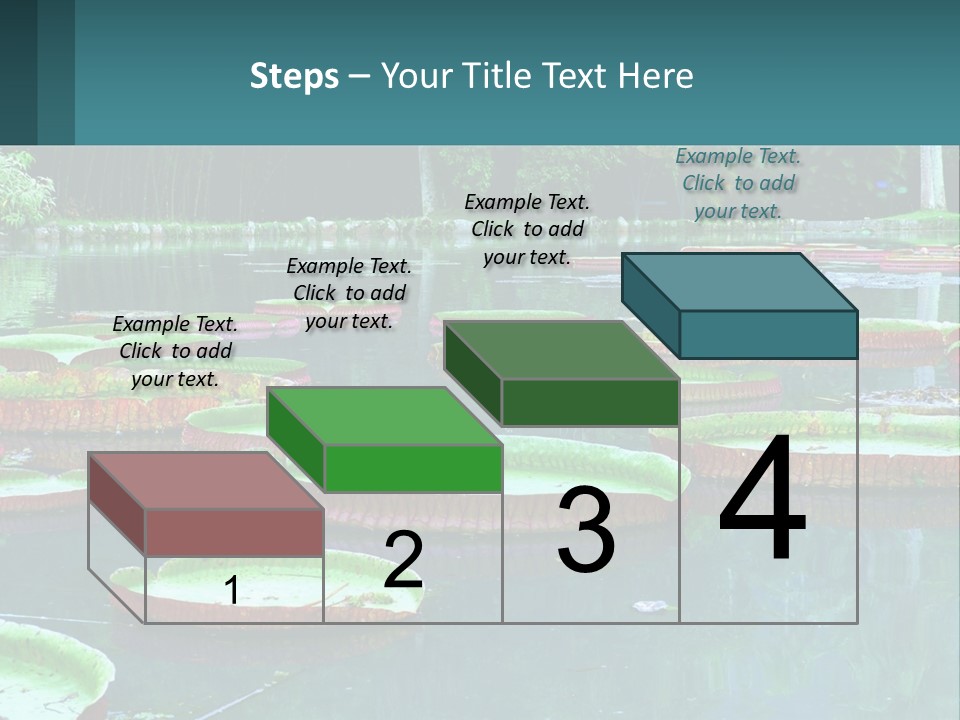 Lake In The Park PowerPoint Template
