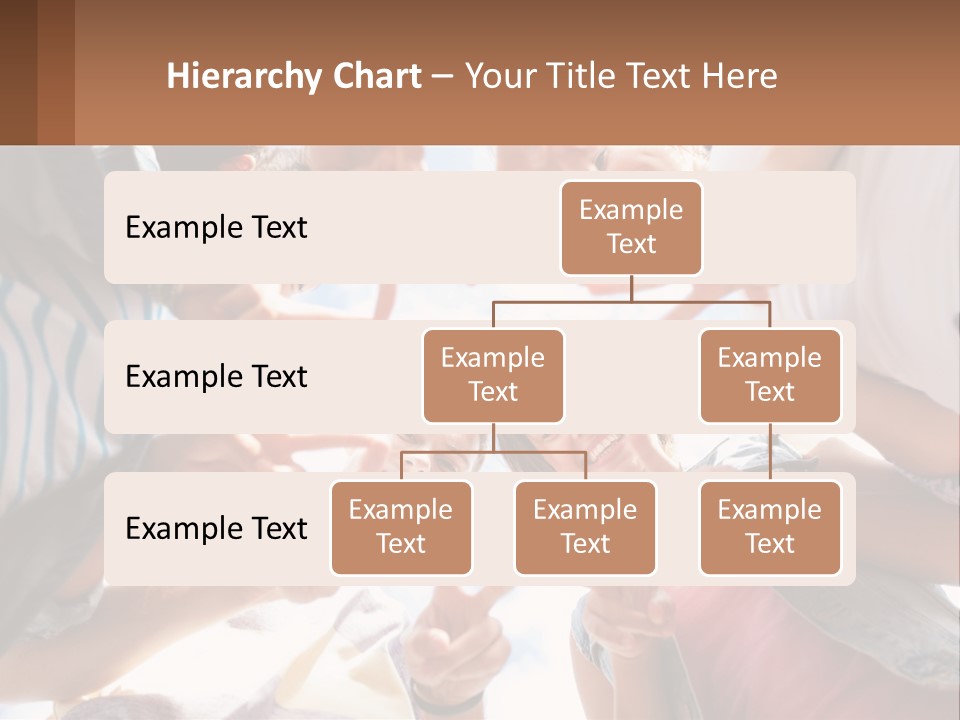Group Of Teenagers PowerPoint Template