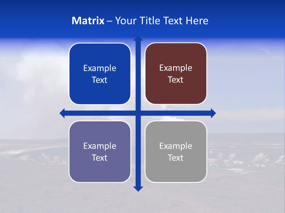 Smoke From The Pit PowerPoint Template