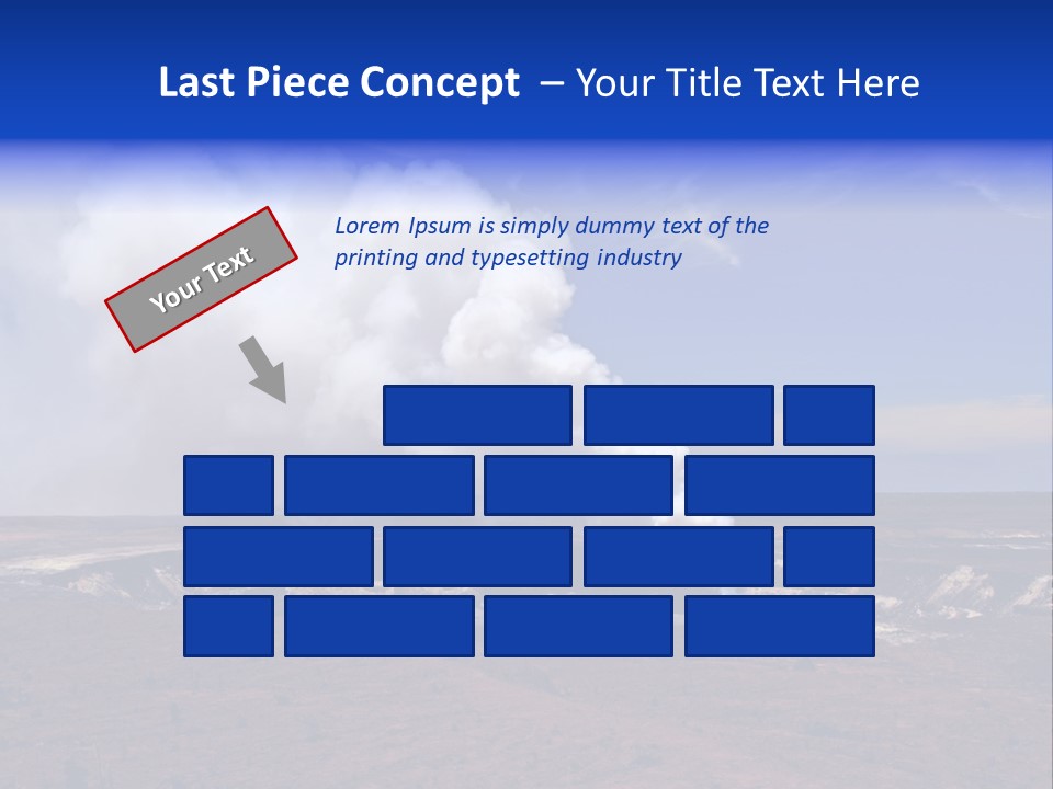 Smoke From The Pit PowerPoint Template