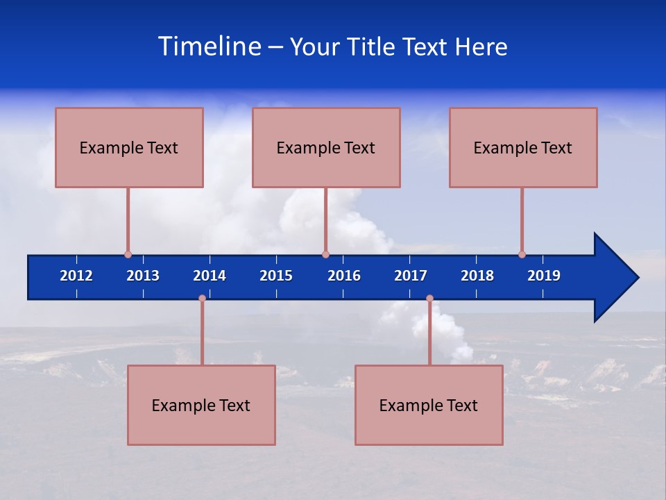 Smoke From The Pit PowerPoint Template
