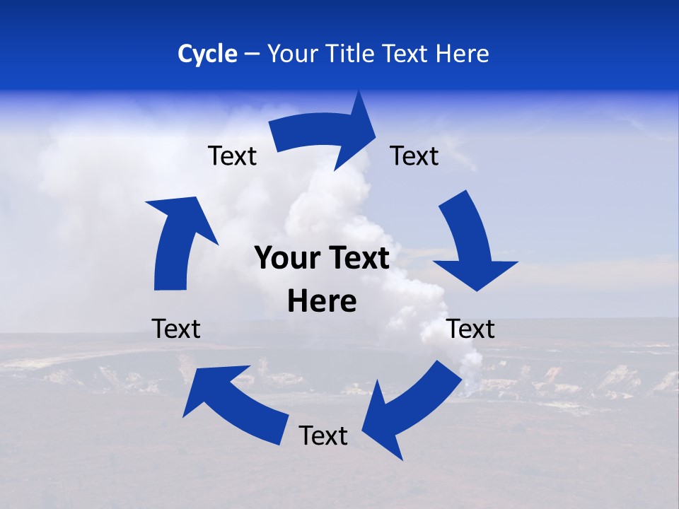 Smoke From The Pit PowerPoint Template