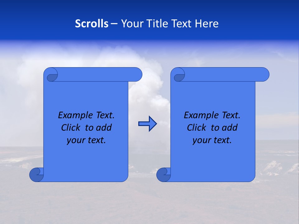 Smoke From The Pit PowerPoint Template