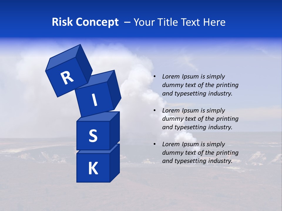 Smoke From The Pit PowerPoint Template