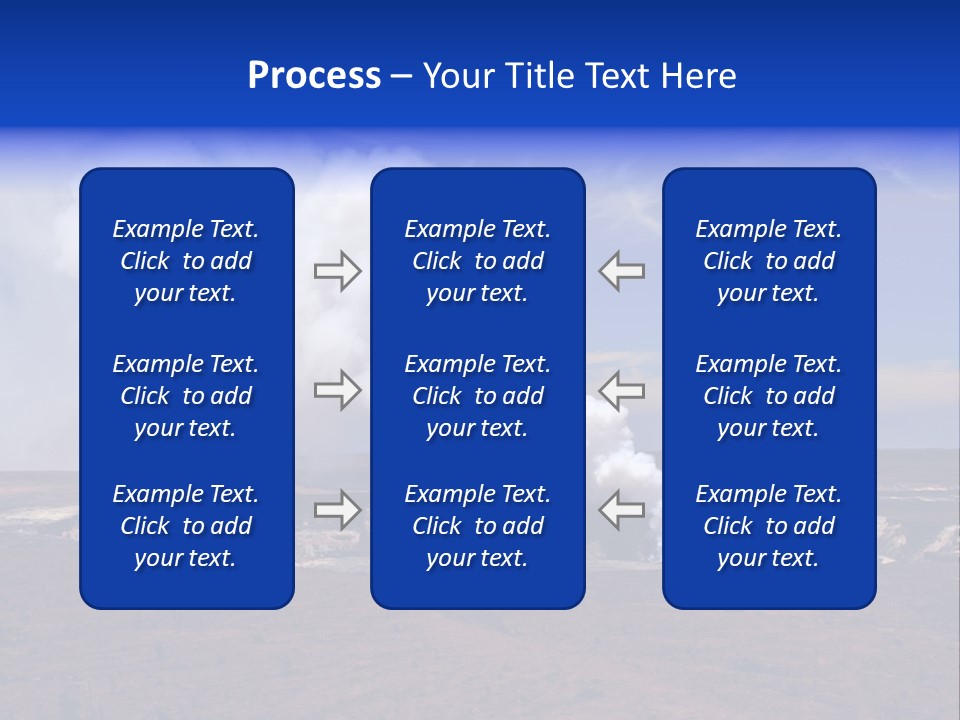 Smoke From The Pit PowerPoint Template