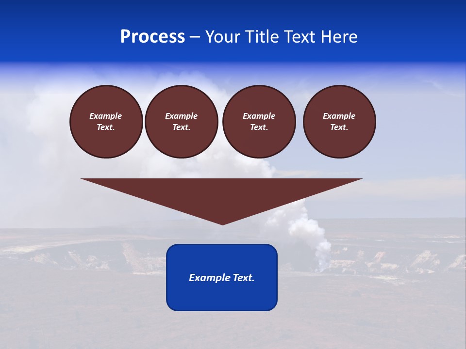 Smoke From The Pit PowerPoint Template