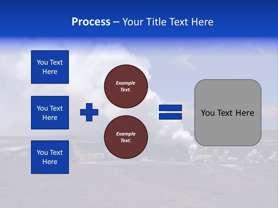 Smoke From The Pit PowerPoint Template