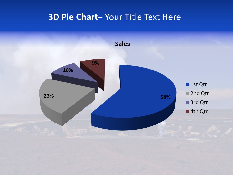Smoke From The Pit PowerPoint Template