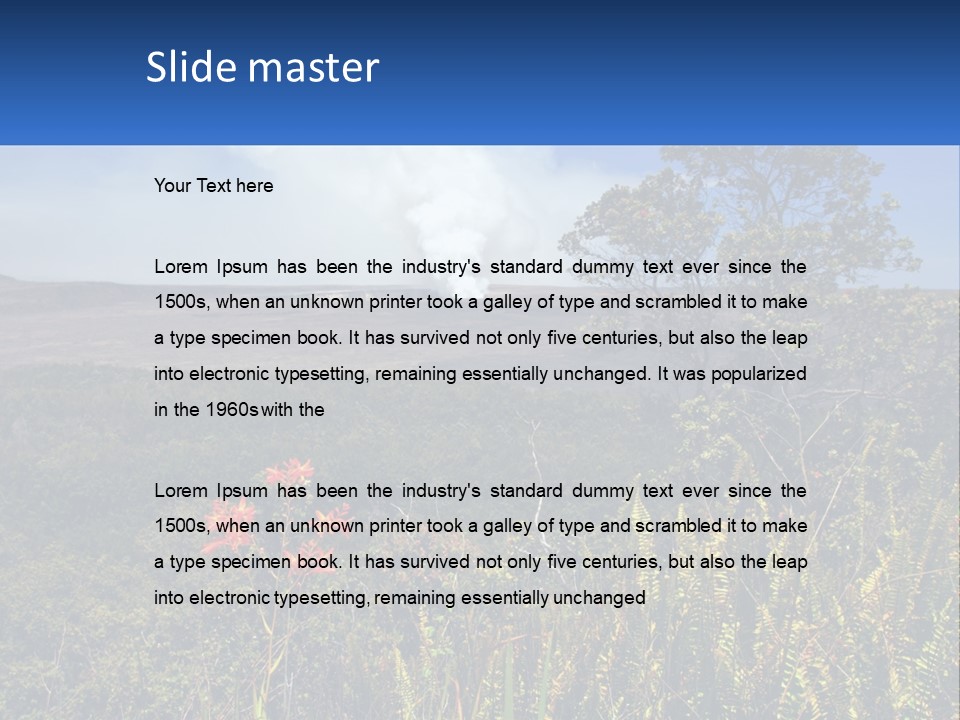 Forest Park PowerPoint Template