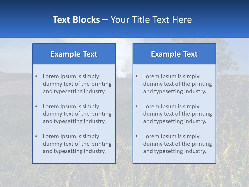 Forest Park PowerPoint Template