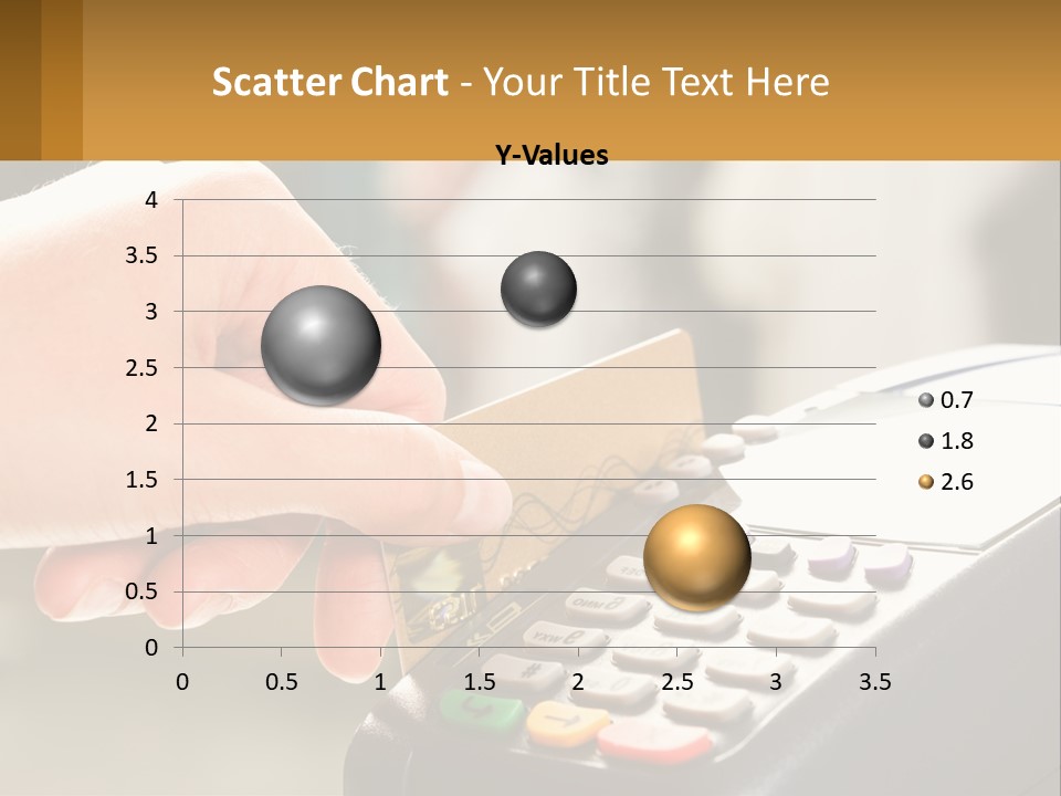 Payment By Card In The Terminal PowerPoint Template