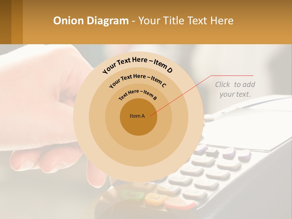 Payment By Card In The Terminal PowerPoint Template