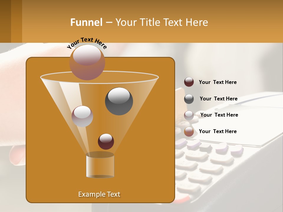Payment By Card In The Terminal PowerPoint Template