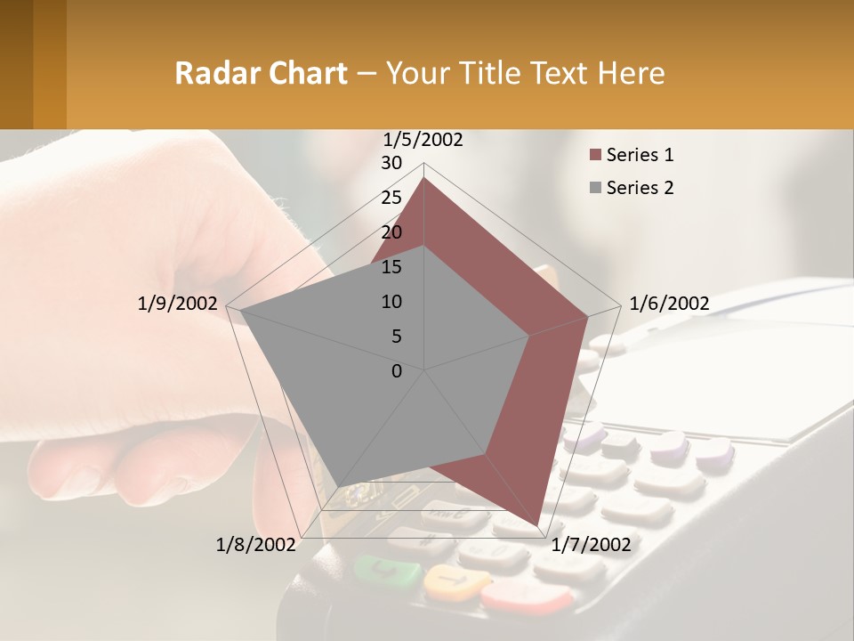 Payment By Card In The Terminal PowerPoint Template