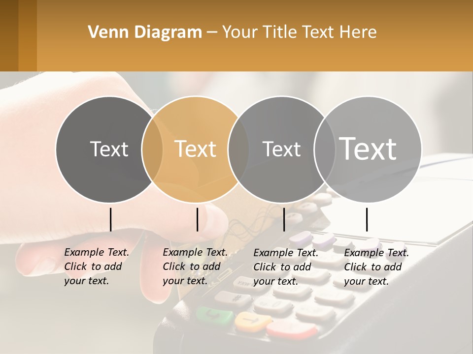 Payment By Card In The Terminal PowerPoint Template