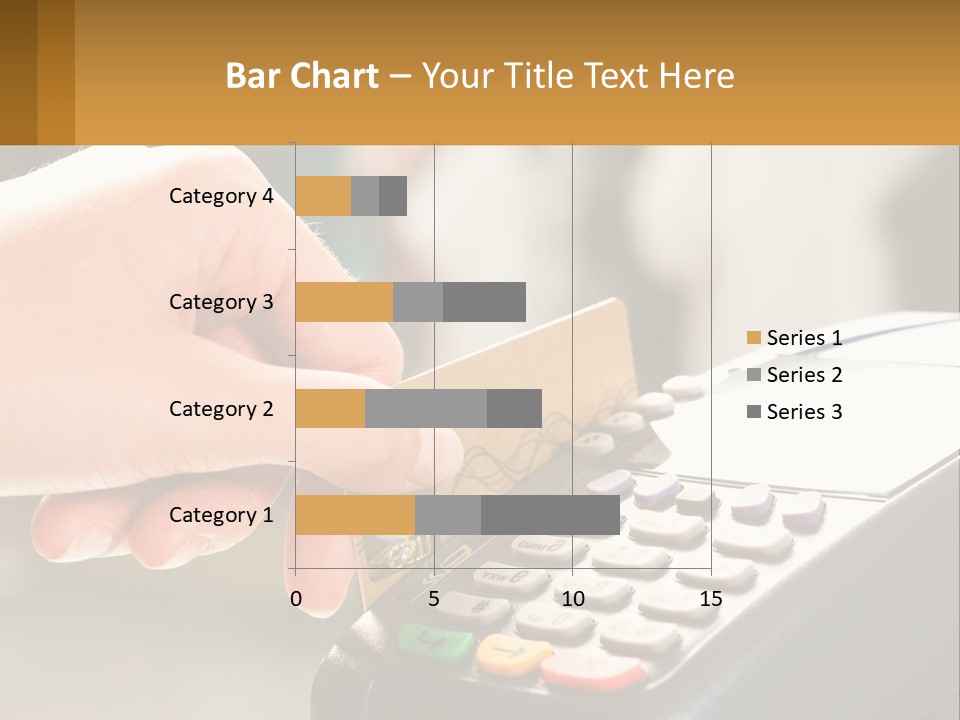 Payment By Card In The Terminal PowerPoint Template