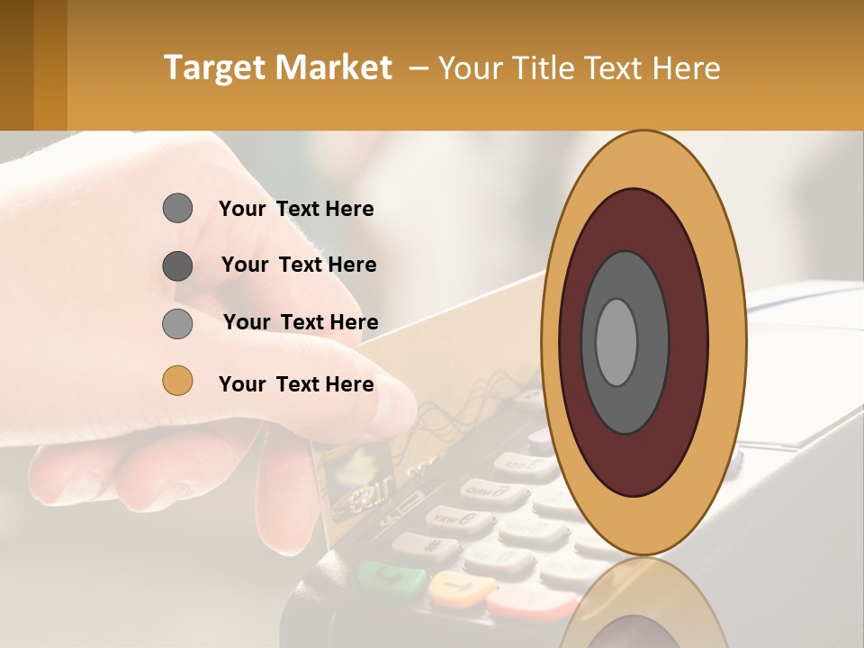 Payment By Card In The Terminal PowerPoint Template